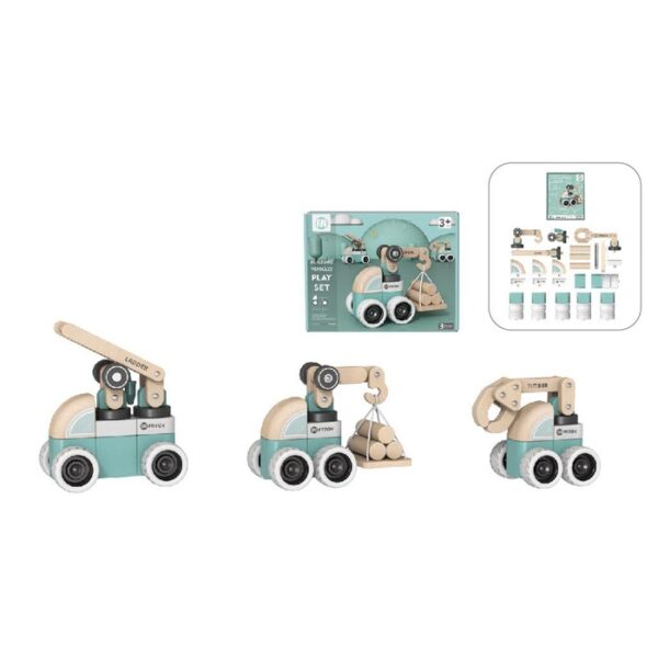 Building Vehicles Play Set