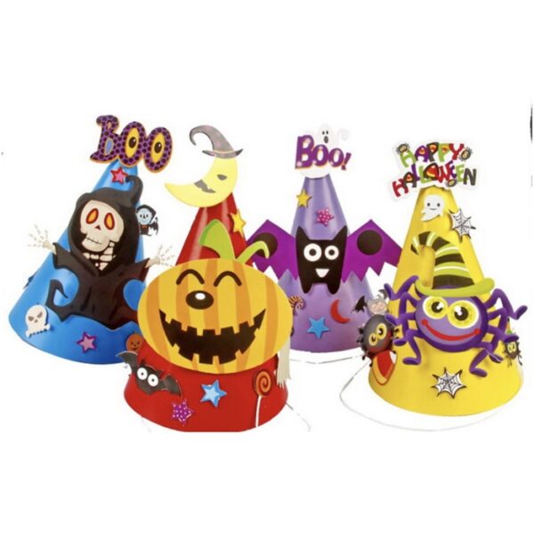 Halloween paper hats