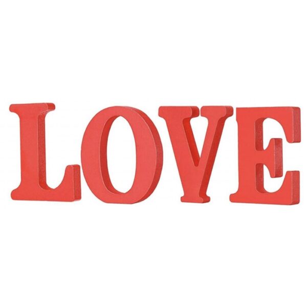 Wooden LOVE Decorations